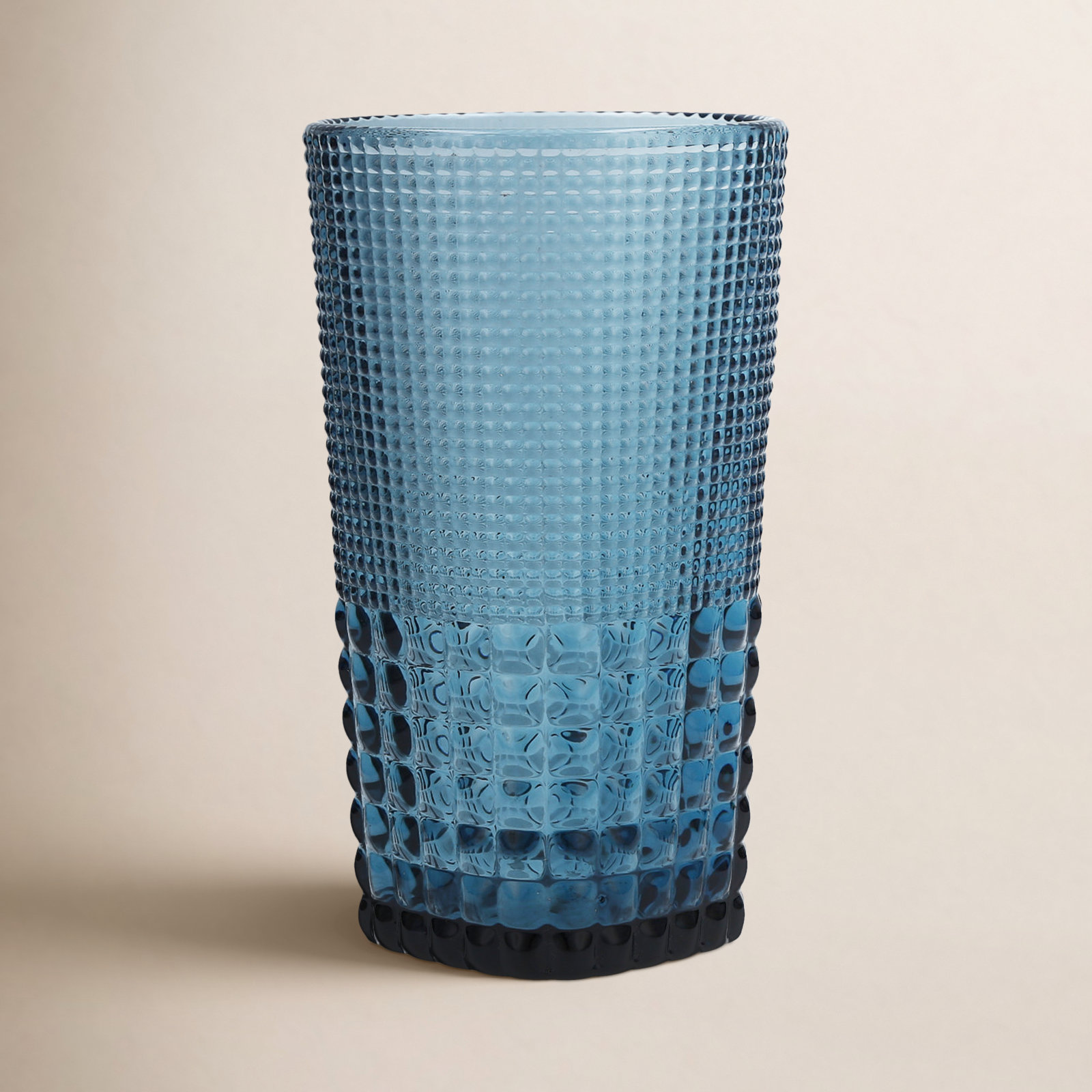 Malcolm Drinking Glass, 15 oz., Cornflower