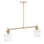 Luminaire suspendu à 2 lumières Frostia-273393280