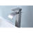 Stainless Steel Bathroom Faucet With Waterfall Spout Design, Single Handle For Convenient Operation, Brushed Nickel A Chic Sink Spout, Easy Water Access, Contemporary-121629440