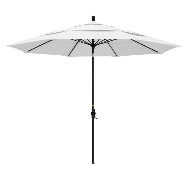 Parasol de marché 11 pi Leiker, Blanc - oléfine