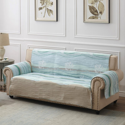 Protecteur de meubles Maui Greenland Home Fashions - 127 x 77 po, réversible, 100% polyester