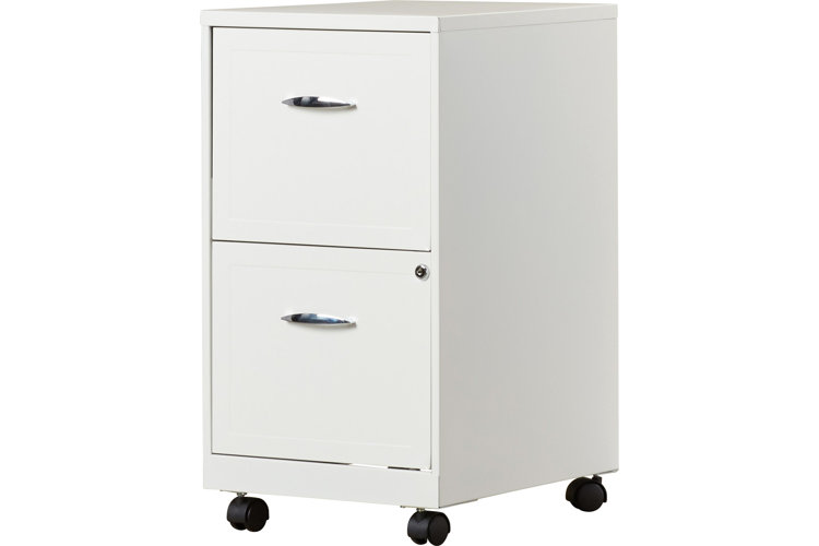 Adelmis 2-Drawer Mobile Vertical Filing Cabinet