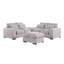 Canapé modulaire avec 2 repose-pieds Tatman-1011465043