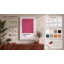 Trendy Pink Swatch Minimalist - Wrapped Canvas-485437570-485437691