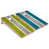 Lime/Turquoise Striped