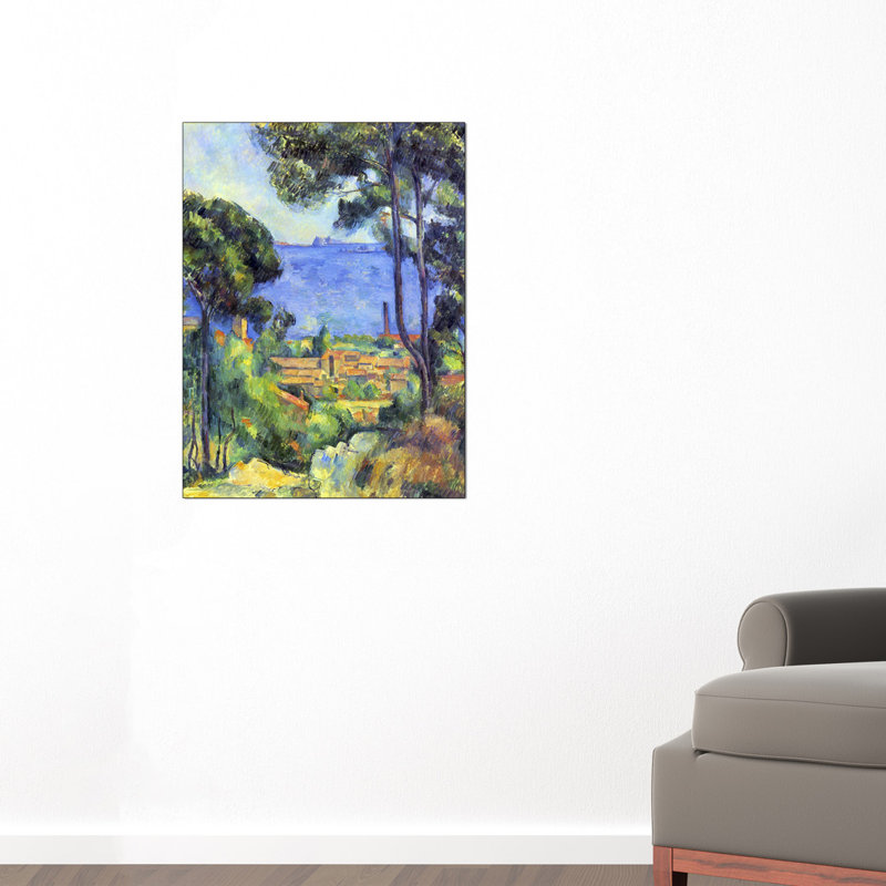 Paul Cezanne - Wrapped Canvas Painting, 80cm H x 60cm W x 1.8cm D