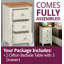 Eleanor 35cm W Bedside Table
