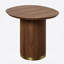 Table de bout, finition noyer