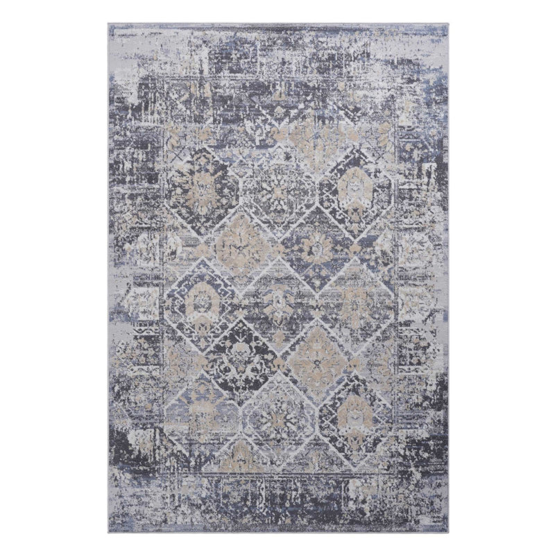 Traditional Rug For Indoor, Area Rug For Living Room, Bedroom, Entryway, Home Office, Rectangle 5'3" x 7'6"