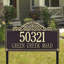 Villa Nova 2-Line Lawn Address Sign-1877119944-1877119951