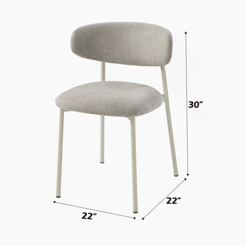Ensemble de 2 chaises d'appoint Ingram