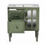 Meuble-lavabo simple autoportant avec 2 tiroirs