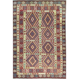 Afghan One-of-a-Kind 6'4" X 9'5" Area Rug