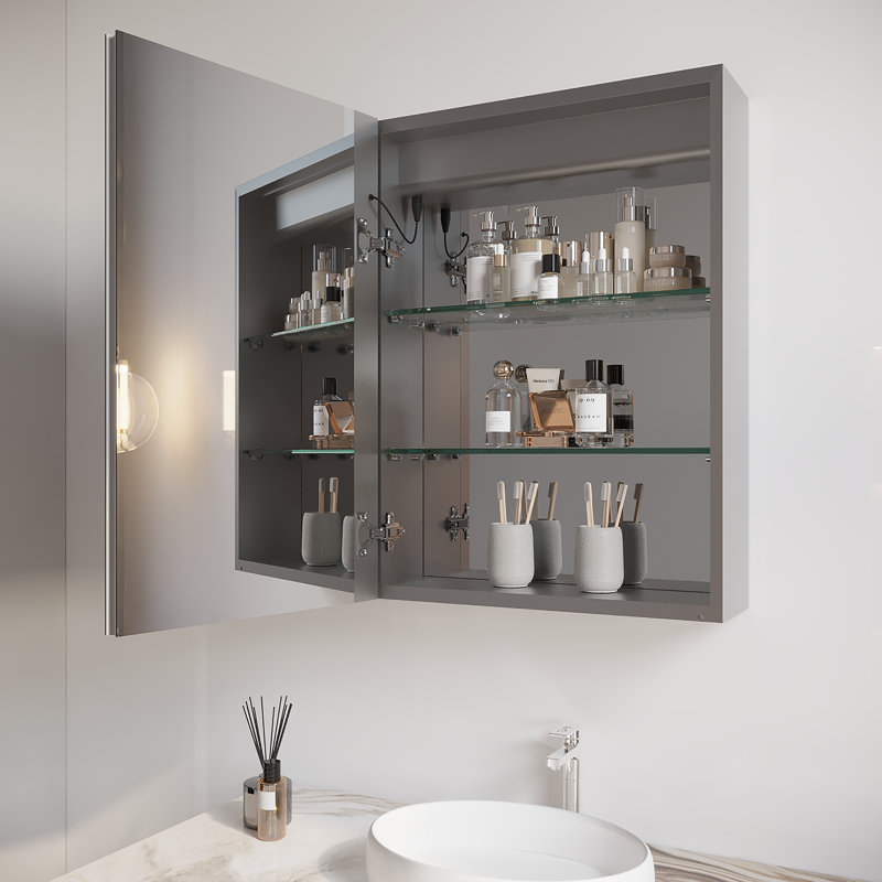 Armoire à miroir de salle de bain 26X20