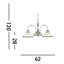 Arnott 3 - Light Shaded Chandelier-20600187