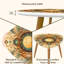 Ensemble de 2 tables basses gigognes Triangle