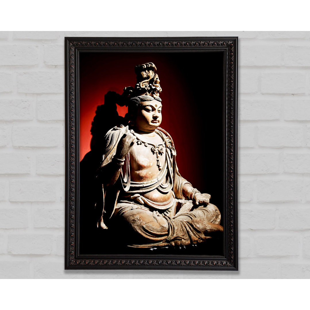 Gerahmter Kunstdruck Buddha Peace Within