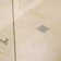 6" Square Shower Drain with Compact Grid Pattern Grate