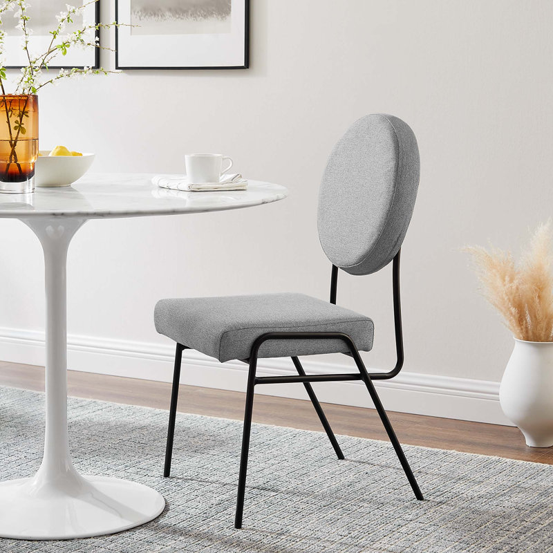 Chaises d'appoint Craft Performance de Modway, Noir, 1, Polyester gris clair