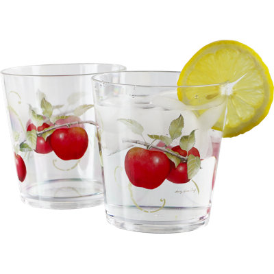 Harvest Apple 14 oz. Acrylic Drinking Glass