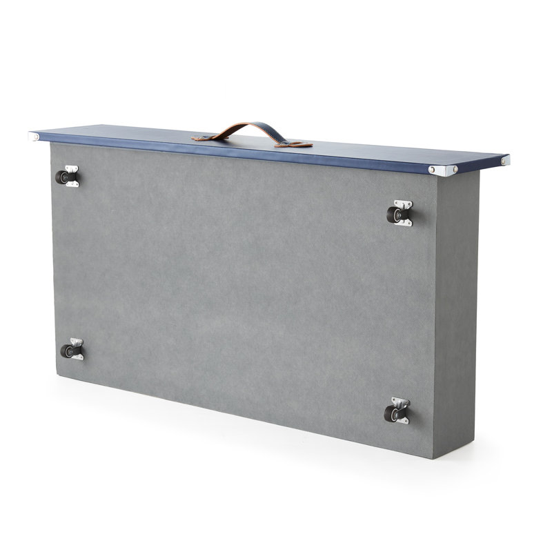Texture Brand - Rolling Under Bed Storage Drawer, Midnight Navy