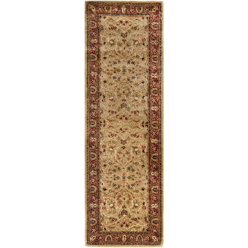 Evie New Zealand Wool Oriental Rug, Runner 2'6" x 12'