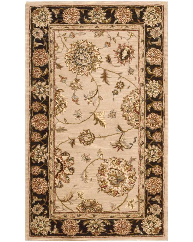 Deguzman Wool Oriental Indoor Rug, Rectangle 2'6" x 4'3"