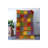 Multi-Colored Geometric Square Patterned Modern Decorative Rug-56244808