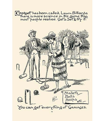 " Croquet " by Rip