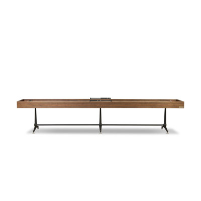 Small Shuffleboard Table-Ebonized Oak