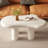 36" Cream White Cloud Coffee Table for Living Room,Bedroom-9774050