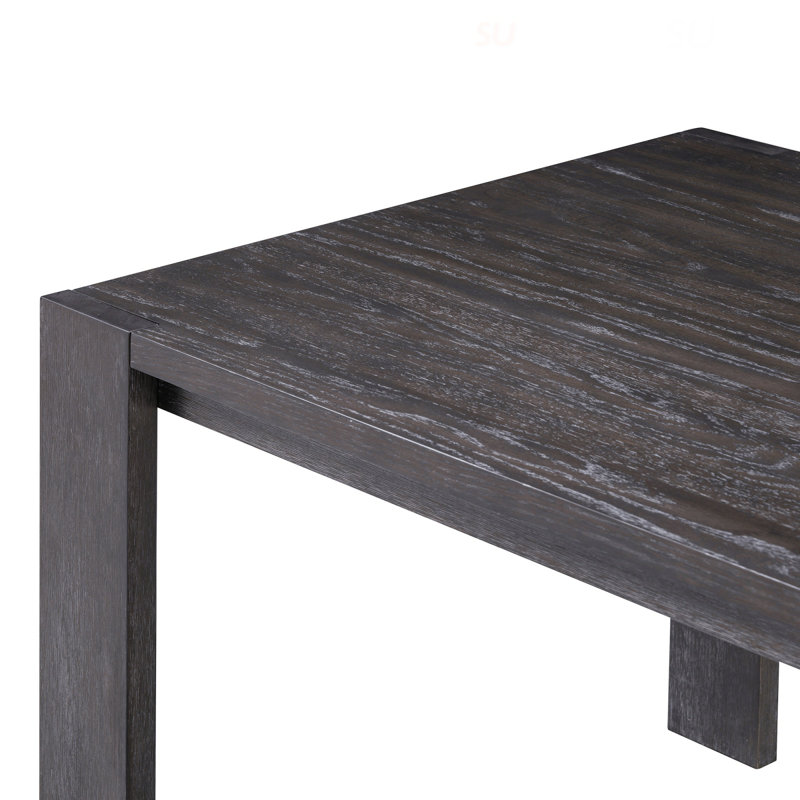 Ensemble de salle à manger 3 pièces de style maison de campagne avec table et 2 bancs, parfait pour économiser de l'espace et une utilisation polyvalente dans plusieurs pièces., Ensemble de table de salle à manger