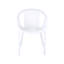 Anjali Stacking Patio Dining Armchair-1300199468
