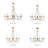 Fabio 6 - Light Dimmable Classic / Traditional Chandelier-1472641938