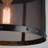 Gianna 1 - Light Black Single Pendant