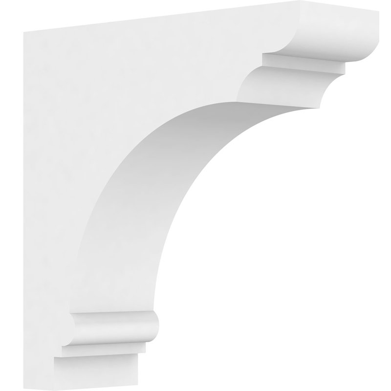 Support Standard Hughes Architectural Grade PVC, H 6 po x l 2 po x p 6 po