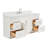 Hamlet 67'' Single Bathroom Vanity with White Quartz Top-93068153
