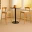 Tabourets de comptoir rembourrés de style moderne Mid-Century avec pieds en bois massif, idéal pour îlot de cuisine, salle à manger et bar-1913792397