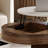 Anamta Modern Round Lift-top Nesting Coffee Tables with 2 Drawers-222148073-222148078