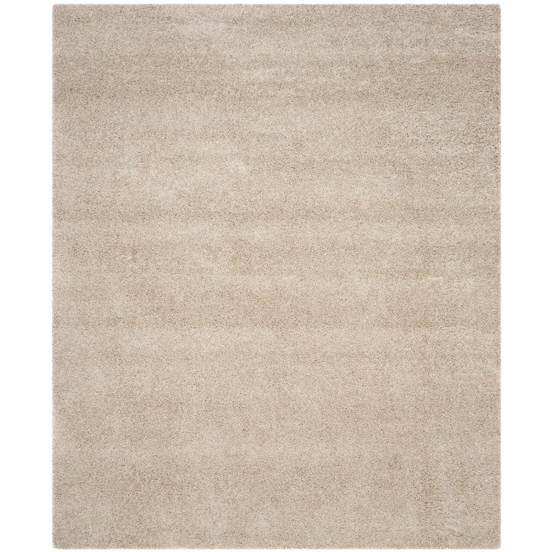 Rizco Shag Performance Solid Color Rug, Rectangle 10' x 14'