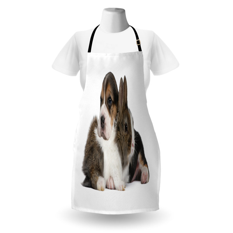 No Pattern Bib Apron