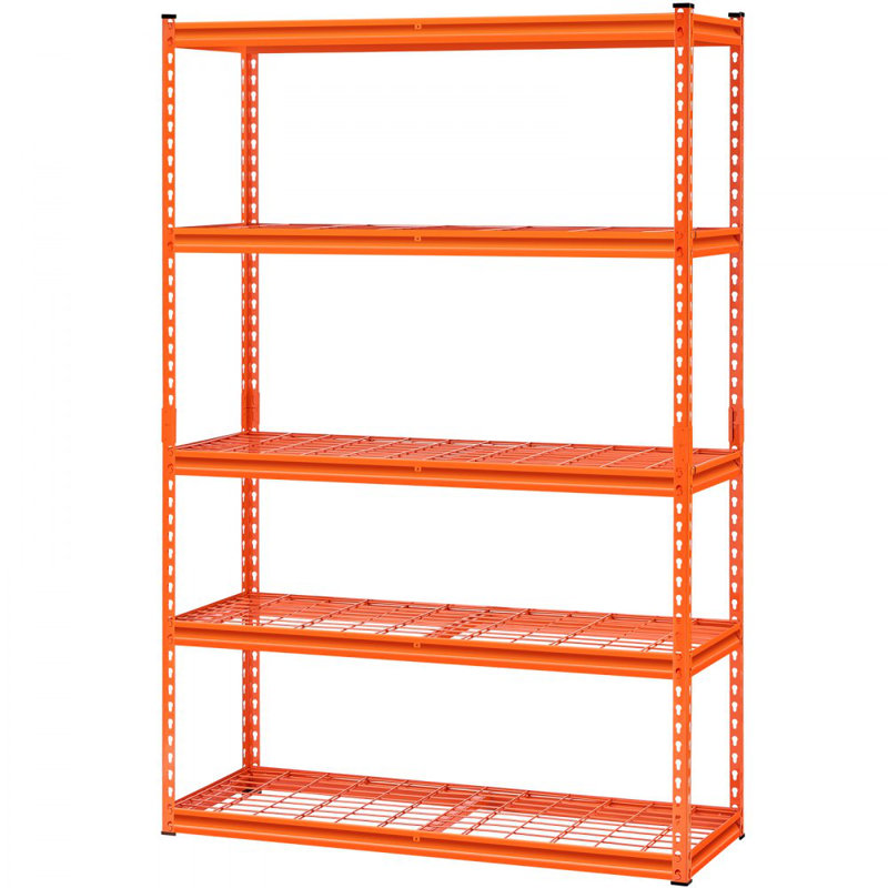 Shelving Unit, 182.9cm H x 121.9cm W x 45.7cm D, Natural
