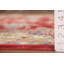 Tapis rouge à motif oriental Kazak