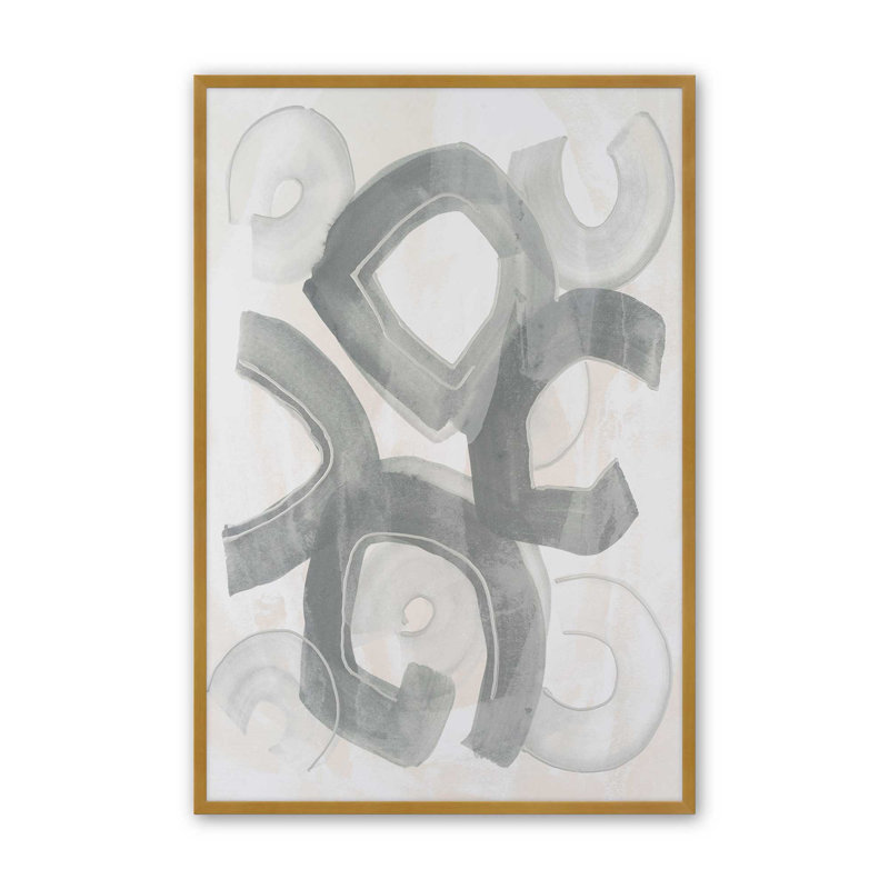 Impression sur toile Granit Turntable I par June Erica Vess, H 40 po x l 30 po, Impression sur cadre ouvert sans papier mat