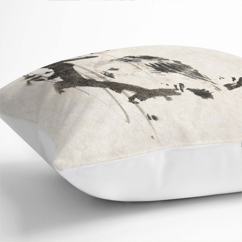 Square Throw Cushion, White, 55cm H x 55cm W x 20cm D