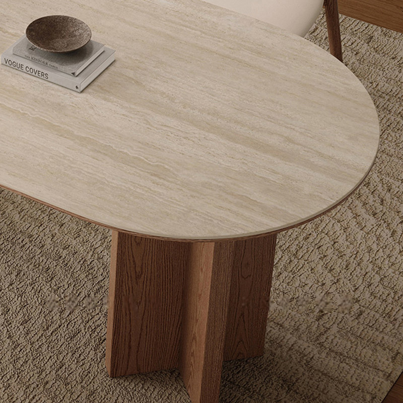 Table de salle à manger Mid-Century, H 29,53 po x L 62,99 po x l 31,5 po