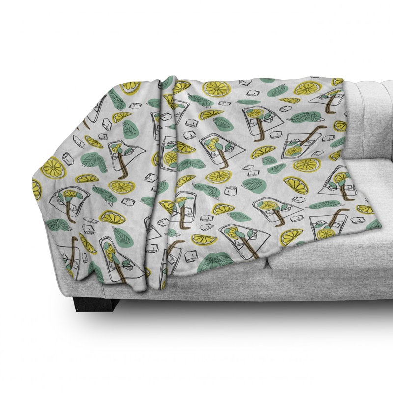 Hand Woven Throw Blanket, 50" W x 70" L