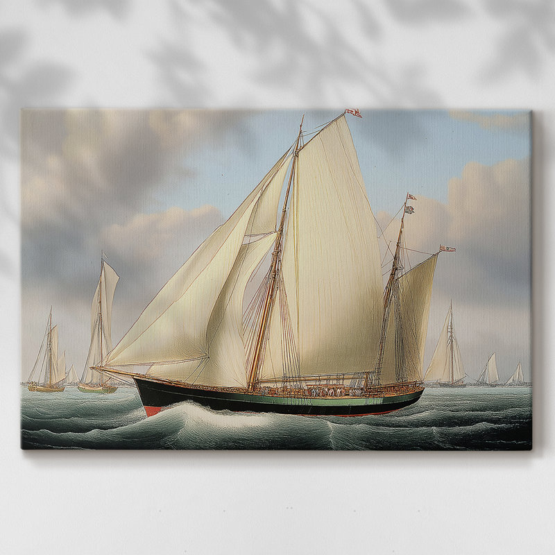 Série Nautical-CXIX - Cavas enveloppés de galerie, 32 x 48