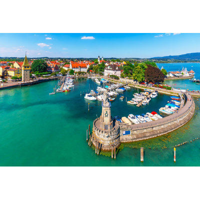 Lindau, Bodensee, Allemagne - photographie sur toile tendue