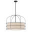 Luminaire suspendu tambour 1 lumière Gateway Park-1858829949